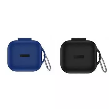 Силиконовый чехол-зарядный чехол с карабином для TOZO OpenEgo (синий) Великобритания