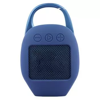 Силиконовый чехол, защитная кожа, мягкий защитный чехол, дорожный чехол для переноски портативного динамика JBL CLIP 5 BT чёрный