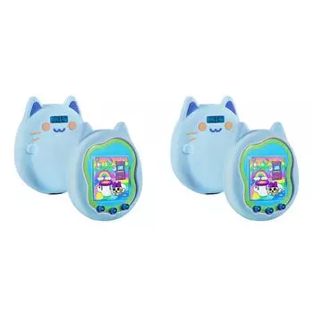 - Силиконовый чехол Защитная пленка для экрана для Тамагочи Uni (синий