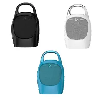 Силиконовый чехол, защитный чехол для переноски, противоударный чехол для переноски динамика, чехол для JBL Clip 5, портативный динамик BT чёрный