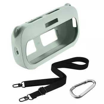 Силиконовый чехол, защитный чехол для переноски с плечевым ремнем, чехол для переноски Bose SoundLink Flex 1-го и 2-го поколений зелёный