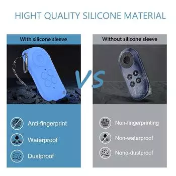 Силиконовый чехол, защитный чехол от царапин с брелком и шнурком, защитный чехол, защитный чехол для станции Rokid чёрный