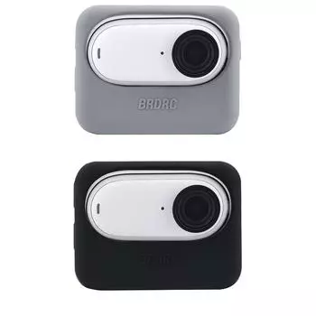 Силиконовый чехол, защитный чехол от царапин, защитный чехол для камеры, защитный чехол для экшн-камеры Insta360 GO 3S/GO 3 серый