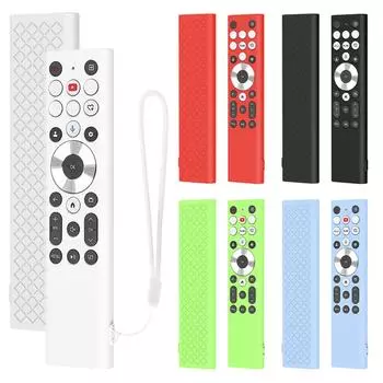 Силиконовый чехол Защитный чехол Силиконовый чехол для пульта дистанционного управления Мягкий протектор для Hisense ERF6A80 ERF6G80H ERF6F80H Black