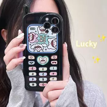 Силиконовый чехол Zhitai Cartoon для iPhone 12 Pro Max, 13/14 и XS/XR