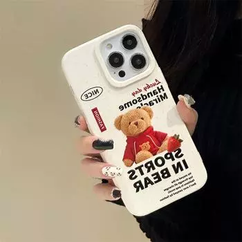 Силиконовый чехол Zhitai для iPhone 16 Pro, совместим с iPhone 14/13/11, 15 Pro Max, симпатичный дизайн. iPhone 11 Pro