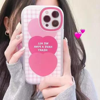 Силиконовый чехол Zhitai Love для iPhone 13/14 Pro Max и 11 Pro iPhone 7/8