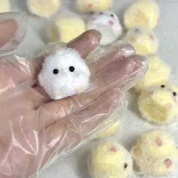 Силиконовый цыпленок-сквиши: Поделка «Цыпленок ручной работы», Забавная игрушка для снятия стресса – Вирусная плюшевая игрушка-фиджет из TikTok