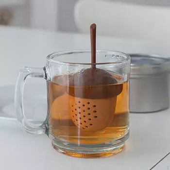 Силиконовый держатель для чайного ситечка, термостойкий, заварник для специй,