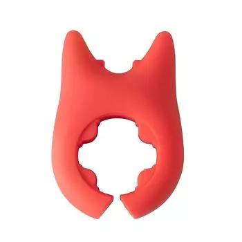 Силиконовый держатель для ложки, подставка для посуды, силиконовая подставка для ложки, нескользящий держатель для ложки, органайзер для плиты, выпуск пара One Size красный