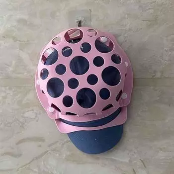 Силиконовый держатель для мойки бейсболок, каркас для мойки бейсболок, держатель для мойки изогнутых шляп чёрный