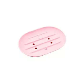 Силиконовый держатель для мыльницы для ванной комнаты, поднос для губки, чехол для слива воды, противоскользящий, для душа, походов, кухни, туалета белый