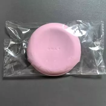 Силиконовый держатель для спонжа для макияжа, вентилируемый контейнер для хранения, пылезащитный органайзер для бьюти-блендера, косметических кистей, дорожный контейнер для пуховки розовый