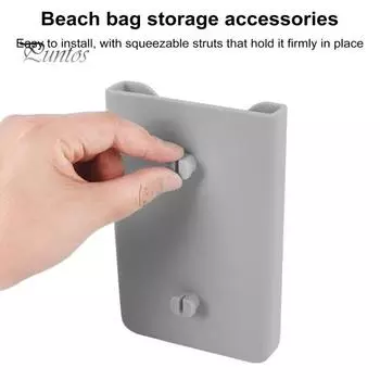 Силиконовый держатель для телефона для сумки Bogg, сумка для хранения телефона, многоразовая мягкая силиконовая вставка-подвеска, аксессуары, крепление для активного отдыха красный