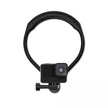 Силиконовый держатель на шею, подставка для телефона для GoPro Hero 11 10 9 8 7 6 5 Insta360 X3 DJI Osmo Action 3 Camera Accessories Universal