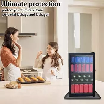 Силиконовый дренажный коврик для мини-стиральных машин, сушилок для кормления животных, герметичный коврик для холодильников, защита пола S