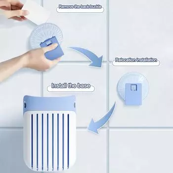 Силиконовый ершик для унитаза с длинной ручкой, настенный, легкоочищаемый, щетка для чистки унитаза, креативный, не оставляющий мертвых углов, ершик для унитаза для ванной комнаты синий