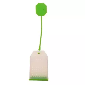 Силиконовый фильтр для чая Диффузор Фильтр для чая Кофейный фильтр-мешок Кухонные принадлежности Аксессуары Удобные и практичные красный