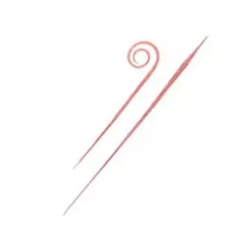 Силиконовый галстук DAIWA Beniga Nakai Tune Straight Slim Nakai Orange