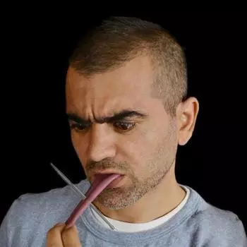 Силиконовый искусственный язык, аксессуары для косплея, коллекционные предметы, портативные игрушки для розыгрышей, искусственный язык для шоу