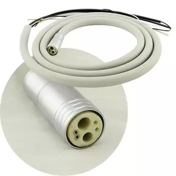 Силиконовый кабельный шланг с 6 отверстиями, стоматологический шланг для оптоволоконного наконечника