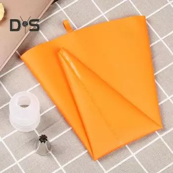 Силиконовый кондитерский мешок, эластичный, простой в использовании, эластичный, экологически чистый, кондитерский мешок 12Inch