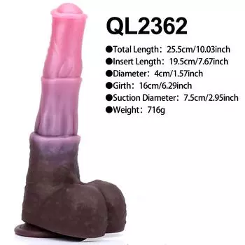 Силиконовый конский дилдо с присоской Multi Fantasy Penis Секс-игрушки для женщин Женская анальная пробка