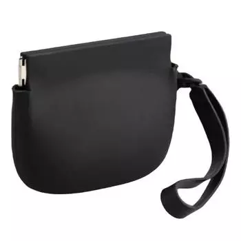 Силиконовый кошелек для монет, портативный сплошной цвет, многофункциональный держатель для монет, губная помада, ключи, сумка для хранения кабеля наушников, кошелек для женщин и девочек, подарок чёрный