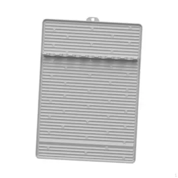 Силиконовый коврик для гриля, подставка для гриля, подставка для кухонной стойки серый