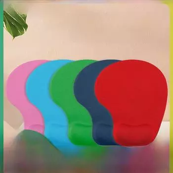 Силиконовый коврик для мыши на запястье с мягкой нескользящей подставкой для руки DS-010 фиолетовый