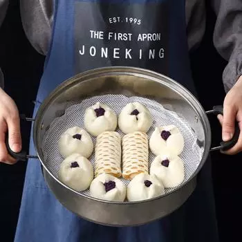 Силиконовый коврик для отпаривания, сетчатый коврик для кухни, многоразовый пищевой силиконовый коврик, бытовая антипригарная подкладка Mantou Baozi