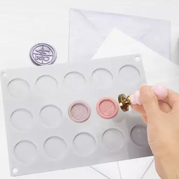 Силиконовый коврик для печати воском, коврик для запечатывания пригласительных билетов, сделай сам, поделки своими руками 15