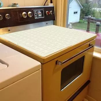 Силиконовый коврик для плиты со стеклянной столешницей, устойчивый к ожогам, для сушки кухонной посуды серый