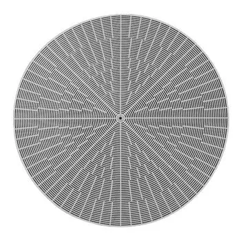 Силиконовый коврик для риса, бумажный круглый сетчатый коврик, многоразовый коврик для пароварки, аксессуары для приготовления пищи 29cm