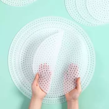 Силиконовый коврик для рисоварки, устойчивый к высоким температурам, легко режется, антипригарный коврик, гибкий круглый, противопригарный коврик