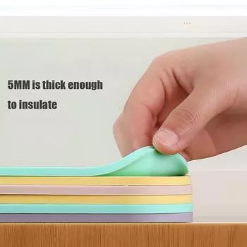 Силиконовый коврик для сушки посуды, термостойкий, складной, нескользящий, для сушки посуды, кухонная столешница, поддон для сбора капель, коврик для мойки 40X30cm серый