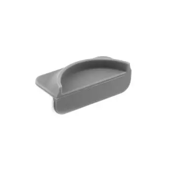 Силиконовый коврик для темперовки эспрессо, угловой коврик, нескользящая подставка для кофейного пресса для портафильтров 51/54/58 мм, инструменты бариста для темперовки серый