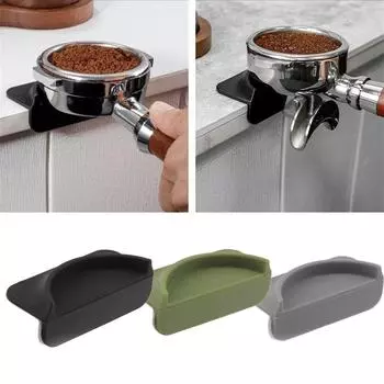 Силиконовый коврик для трамбовки кофе эспрессо, угловой коврик, нескользящая подкладка для прессования кофе для портафильтров 51/54/58 мм, инструменты бариста для трамбовки