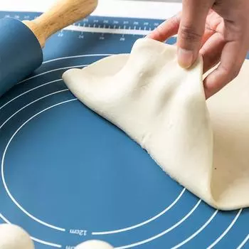 Силиконовый коврик для выпечки 60x40 см, антипригарный коврик для замешивания теста, приспособление для раскатывания теста для пиццы, штифты для кухонных гаджетов