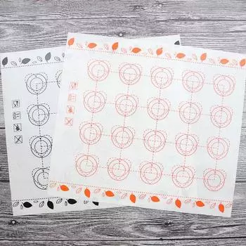 Силиконовый коврик для выпечки, формы для выпечки помадки, макароны, духовка для выпечки тортов, кондитерские инструменты, коврик для раскатывания теста