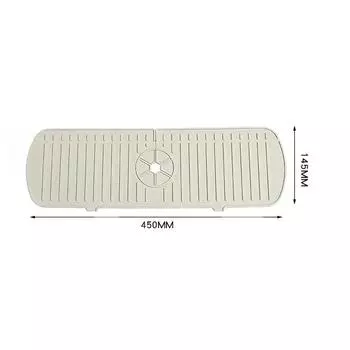 Силиконовый коврик для защиты от брызг кухонного крана, защитный коврик для крана для раковины, губка, защитная полка для столешницы для ванной, кухонные гаджеты