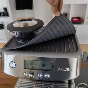 Силиконовый коврик Leeseph для кофемашины Breville 870/880/878, противоскользящий пылезащитный коврик для столешницы, кухонные принадлежности