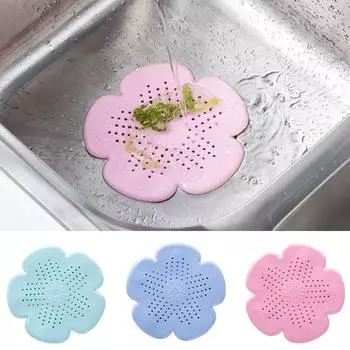 Силиконовый креативный сливной фильтр для раковины, ванная комната, новинка, сливное отверстие для душа, улавливатель волос, кухонные принадлежности, заглушка 1 шт., туалет, универсальная ручная работа зелёный
