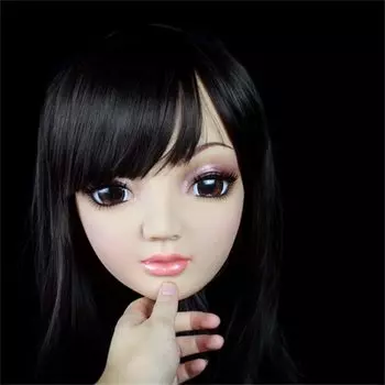 Силиконовый кроссдрессинг силиконовый женский превращается в красивую CD кос маску можно сделать без искусственной маски натуральной кожи, кроссдрессинг, косплей,