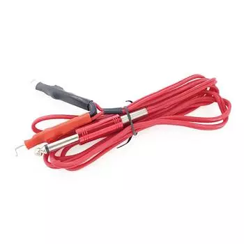 Силиконовый крючок для татуировки, провод для татуировки, кабель для татуировки, аксессуар для линии, мягкий блок питания для татуировки, зажим для шнура красный