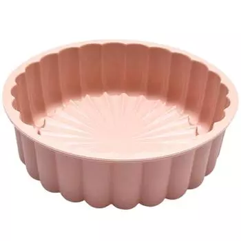 Силиконовый круглый трафарет для торта в форме лепестка, формочки для торта, флан, для выпечки