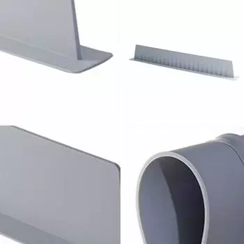 Силиконовый кухонный брызгозащитный экран для кухонной столешницы, многоразовый, повышающий уровень, водоотражательная пластина, защитный экран для раковины