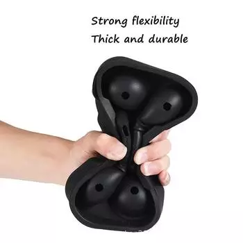 Силиконовый льдогенератор, большой 3D, большой круглый шар, высокие шарики, форма для кубиков льда, поднос для заморозки, виски, коктейль-бар, инструменты