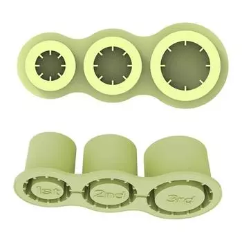 Силиконовый лоток для кубиков льда для чашек на 30 40 унций, цилиндрическая форма для кофейного льда с гибкой крышкой розовый