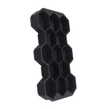 Силиконовый лоток для льда, 13 ячеек, форма для самостоятельного изготовления с крышкой, для напитков и коктейлей